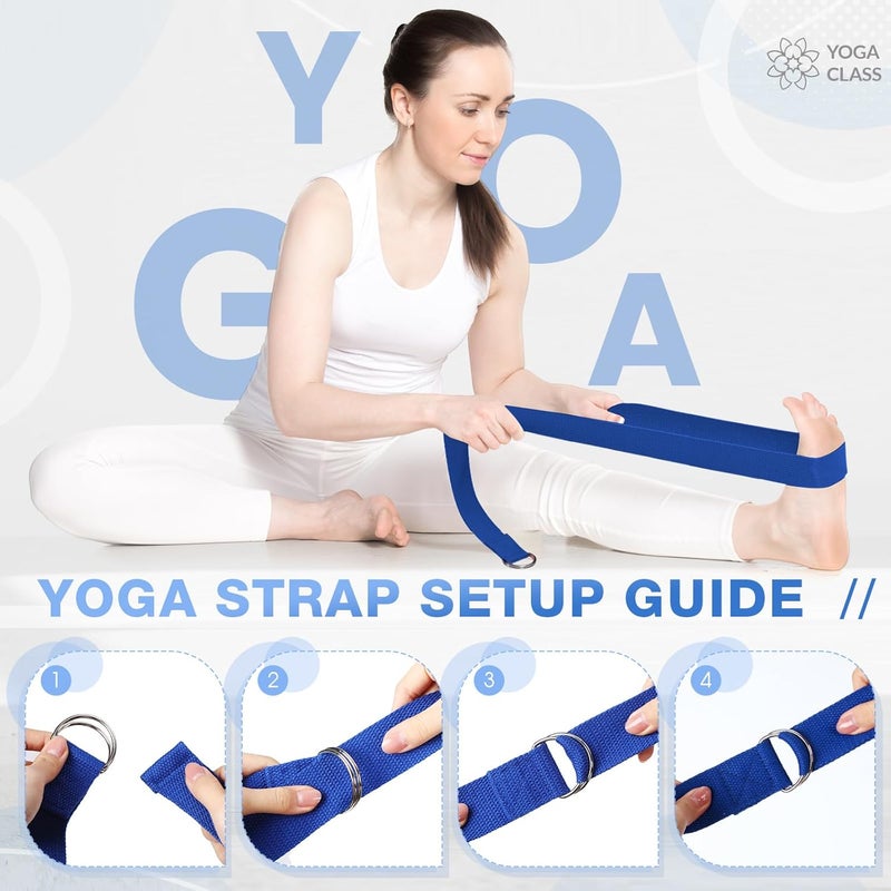 Arrowbash Set of 6 Style Pilates Home Equipment Set Pilates Essential Kit Workout Accessories 14 Magic Circle Mini Exercise Ball Yoga Strap Silicone Tension Strip Tension Band Sliding Plate - Image 4